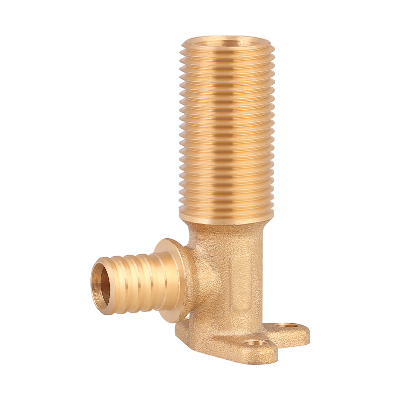 GH-6005 Empalme macho de latón montado en la pared