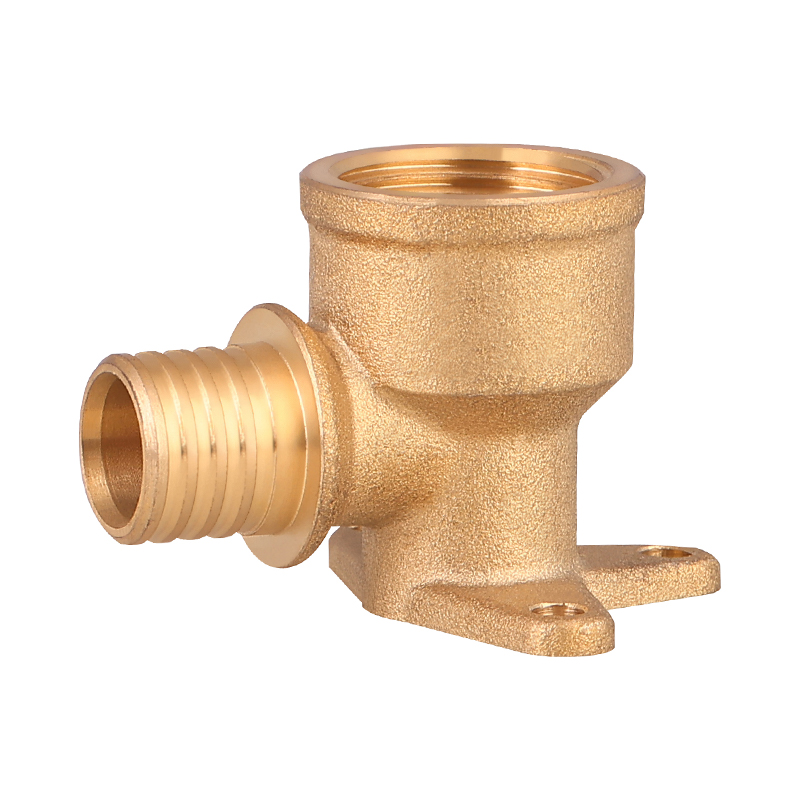 GH-6007 Empalme de latón hembra montado en la pared para prensado