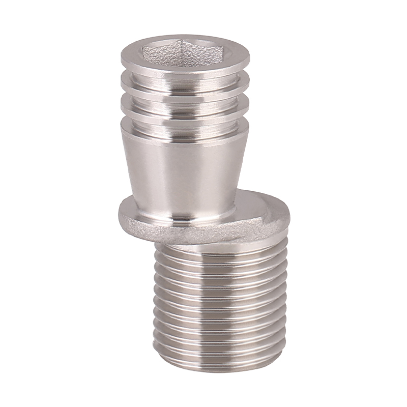 GH-7012 Esquina curvada de acero inoxidable para conector de estante de almacenamiento