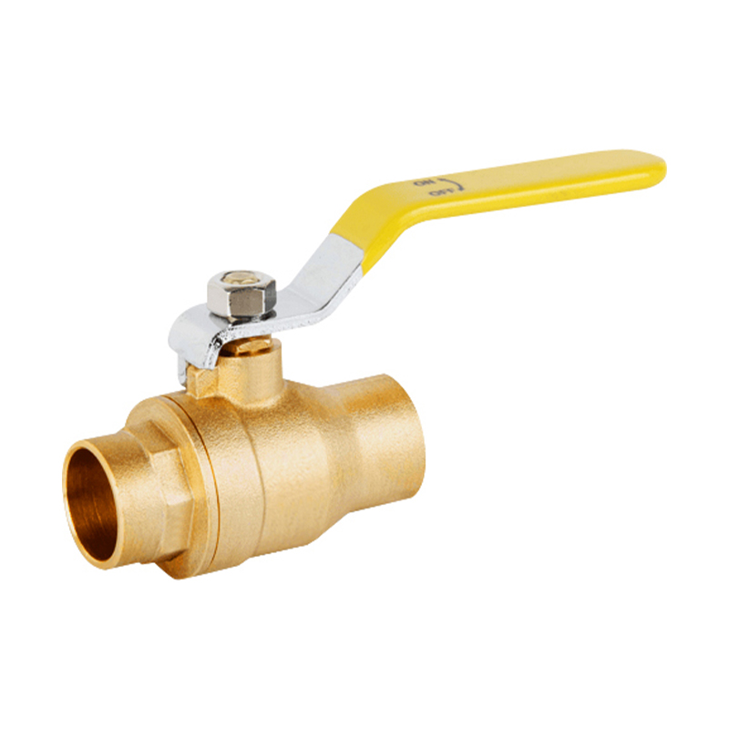 GH-1006 Válvula de bola de latón con soldadura CxC