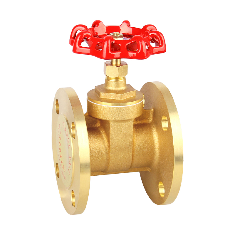 GH-2007 Válvula de compuerta de latón con brida