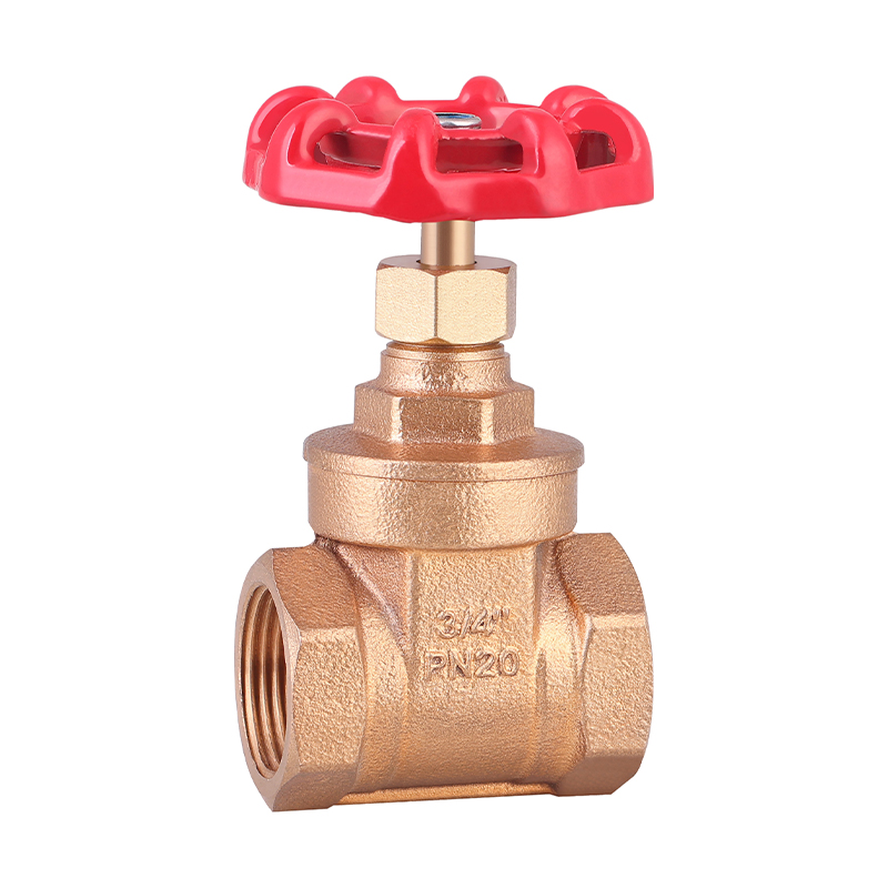 GH-2008 Válvula de compuerta de bronce con vástago no ascendente