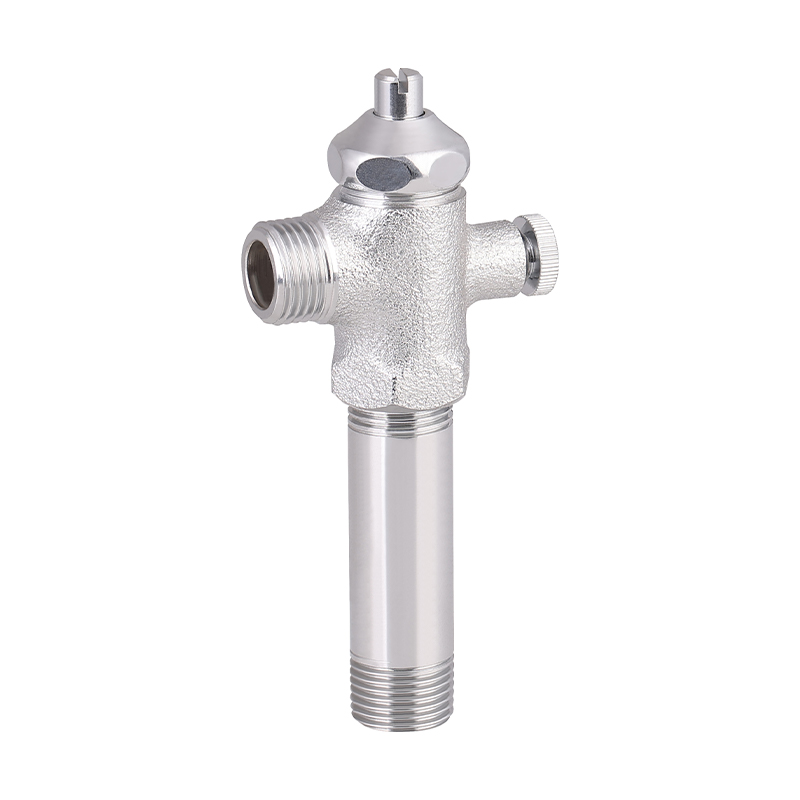 GH-3009 Válvula de paro de latón niquelada