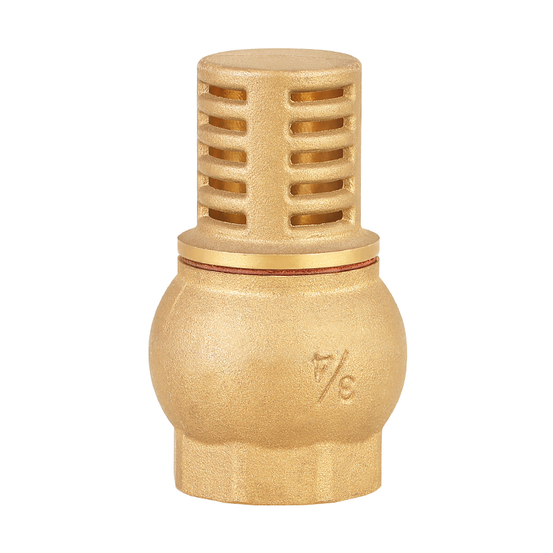 GH-4004 Válvula de pie de medidor de agua de latón