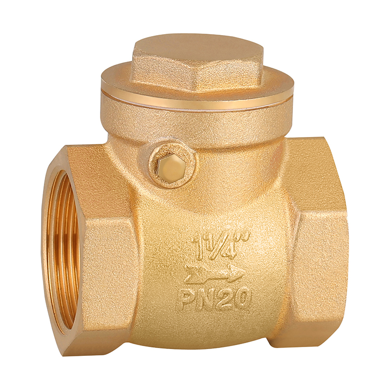 GH-4005 Válvula de retención de oscilación de latón