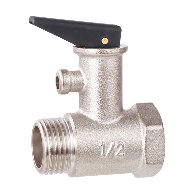 GH-5012 Válvula de seguridad de latón niquelada